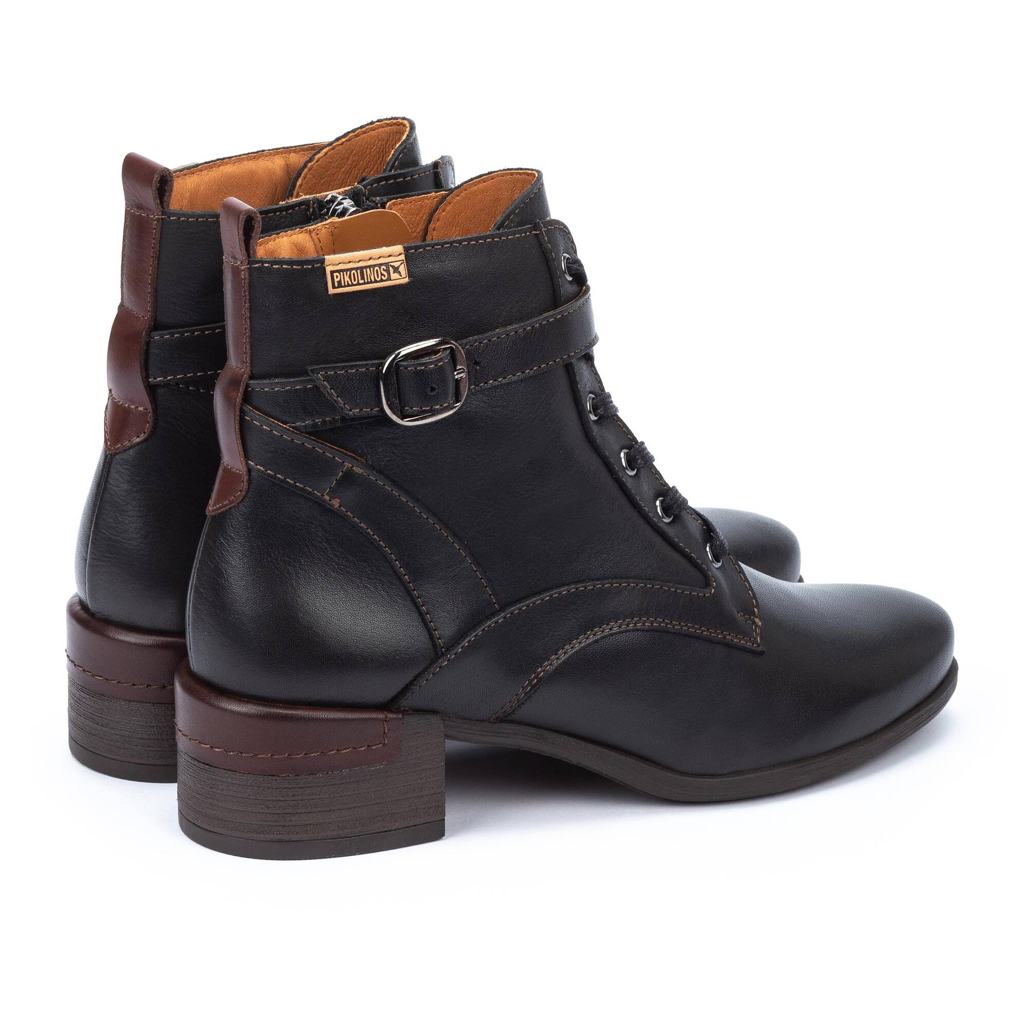 Heeled Booties | MALAGA W6W-8996C1, BLACK, large image number 30 | null