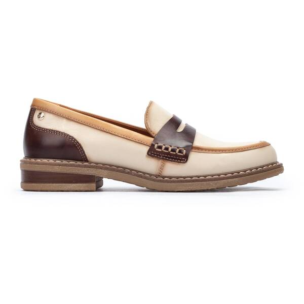 Loafers | ALDAYA W8J-3541C2, MARFIL, large image number 10 | null