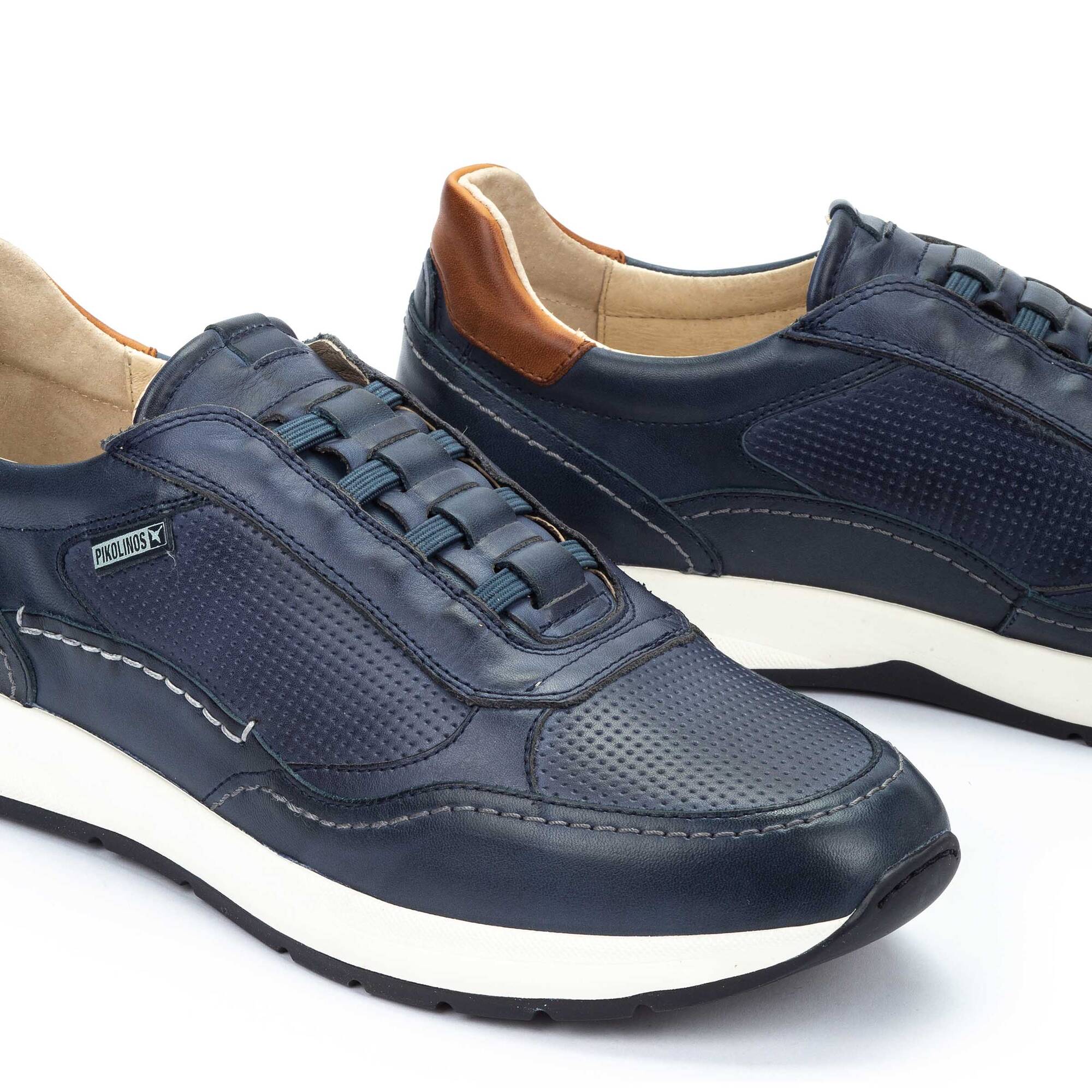 Deportivos | GETAFE M2B-6284C1, BLUE, large image number 60-M2B-6284C1_300_Pikolinos_GETAFE_BLUE_full.jpg | null