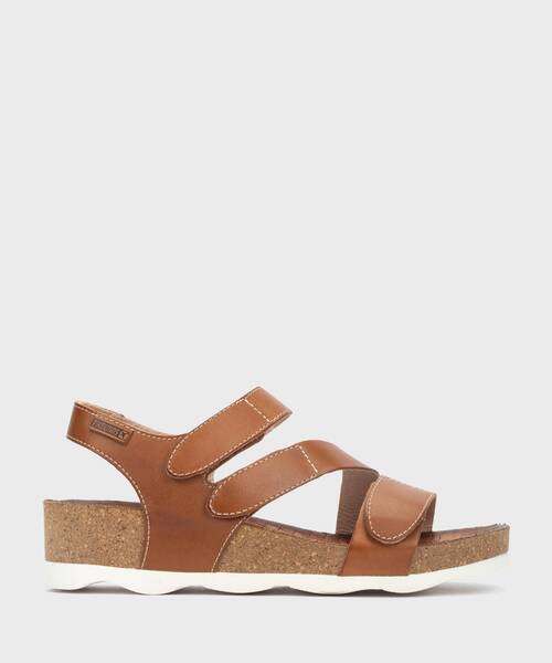 Wedges and platforms | MAHON W9E-0889 | BRANDY | Pikolinos