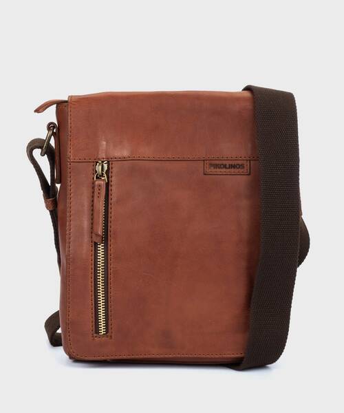 Sacs à bandoulière pour hommes | CAIMARI MHA-166 | COGNAC | Pikolinos
