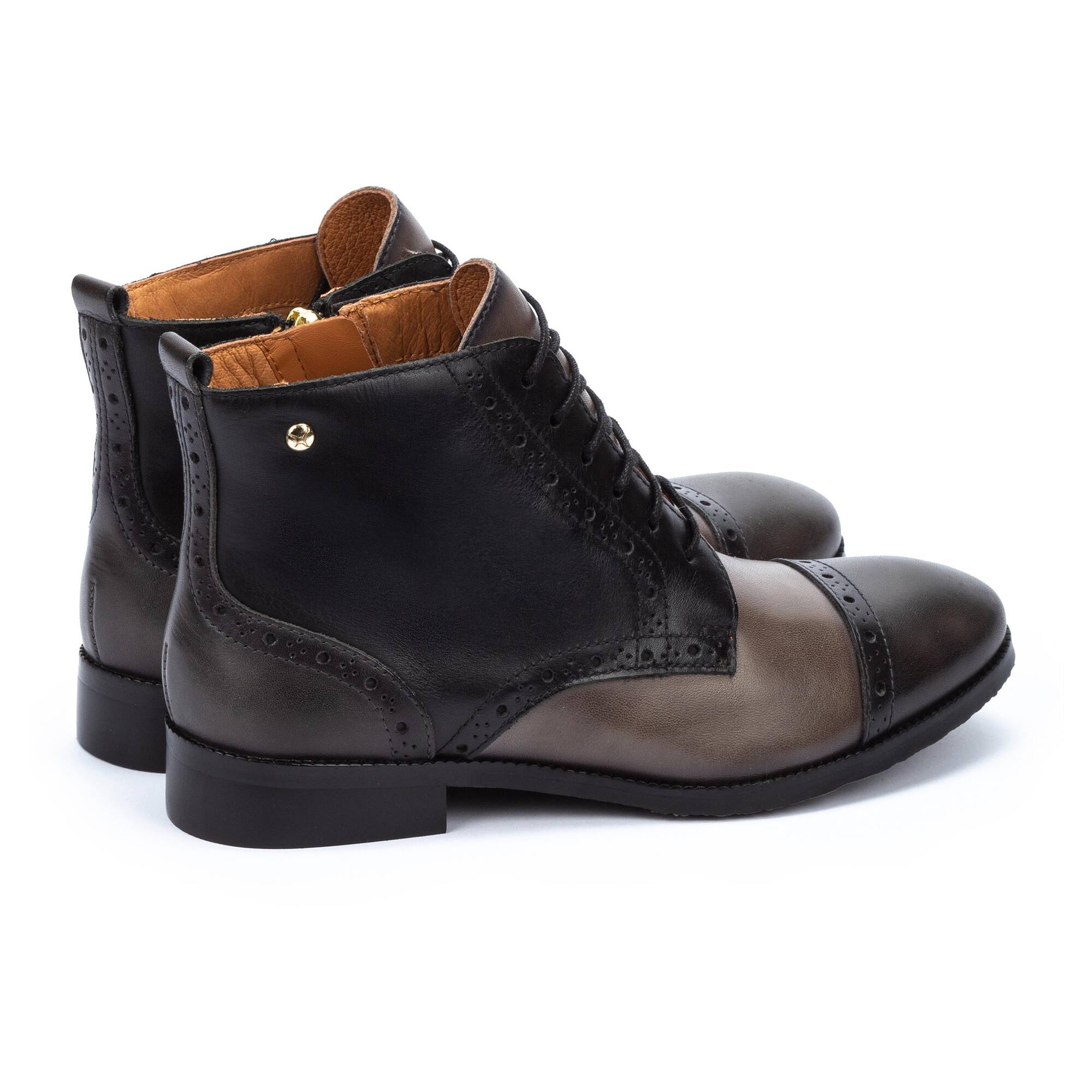 Pikolinos Women Royal W4D Lace Up Ankle Boot Lead 5 5.5 Medium