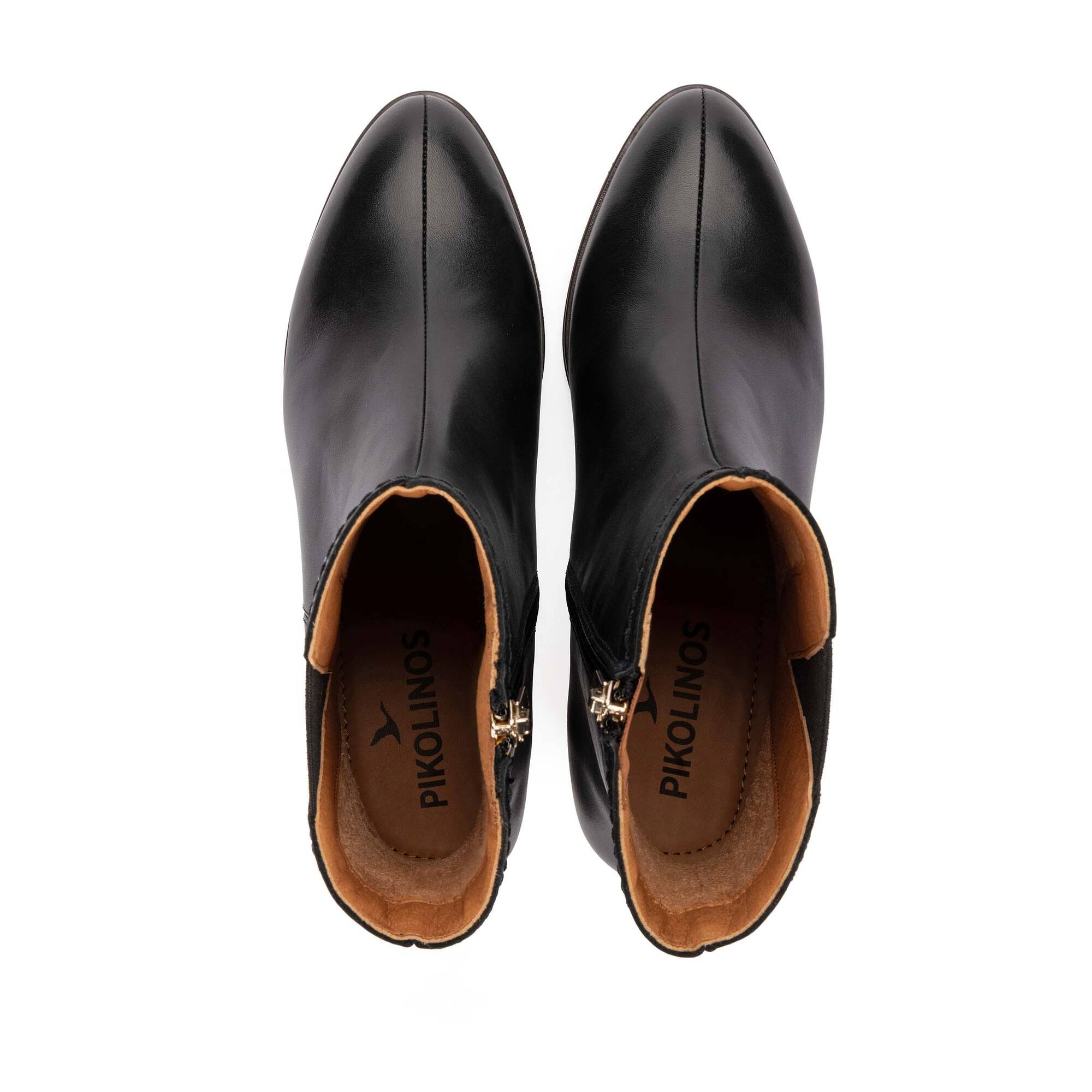 Heeled ankle boots | ZAMORA W0E-8628, BLACK, large image number 100-W0E-8628_000_Pikolinos_ZAMORA_BLACK_full.jpg | null