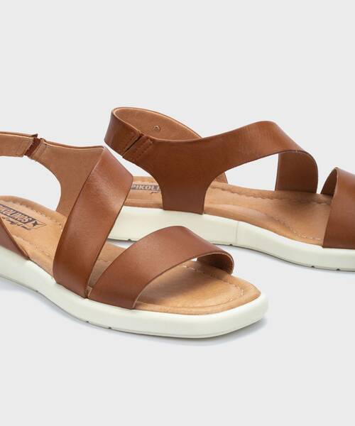 Sandalias planas | CALELLA W5E-0565 | BRANDY | Pikolinos