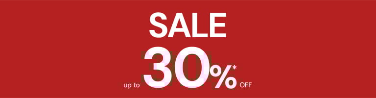 Sales up to 30% off