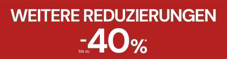 Sales up to 40% off