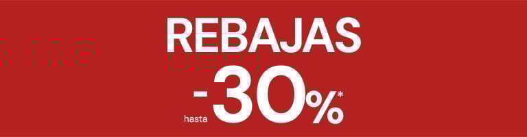 Rebajas hasta el 30% dto