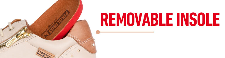 Removable insole