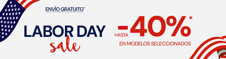 Labor Day Sale hasta el -40%* en modelos seleccionados