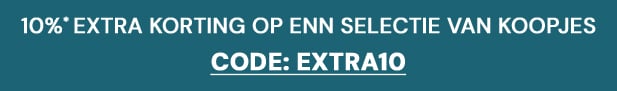 EXTRA 10%* off. Code: EXTRA10