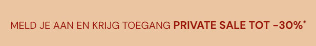 Sign up and save private sale up to 30%* off