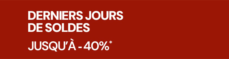 Last Days Sale up to 40% off