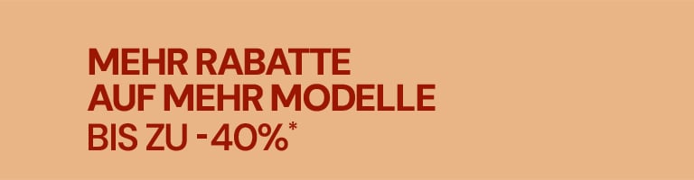 Sales up to 40% off