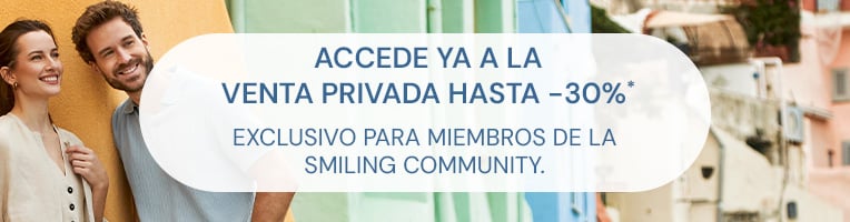 Accede ya a la venta privada hasta -30%*