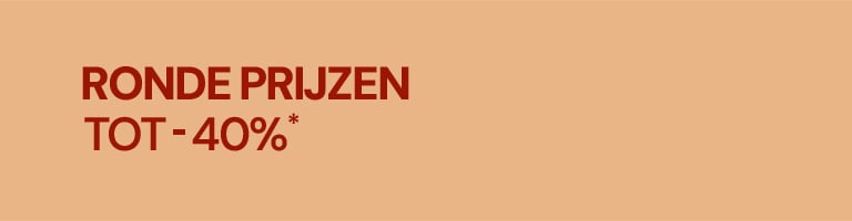 Ronde Prijzen: Tot 40% korting!
