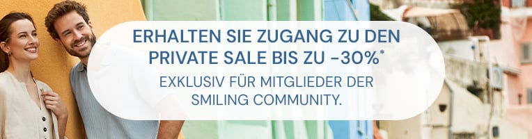 Get access to our private sale up to 30%* off