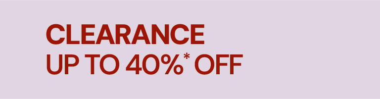 Sales up to 40% off