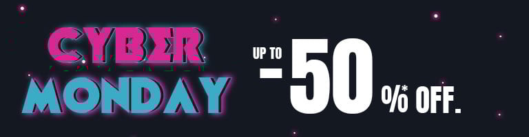 Cyber Monday -50%