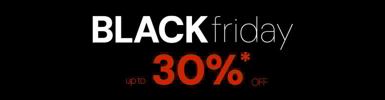 Blackfriday up to 30%* off