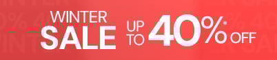 Winter Sale up to 40%* off