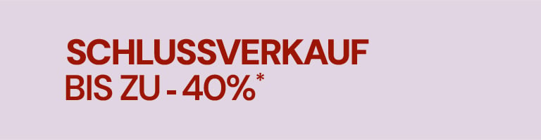 Sales up to 40% off