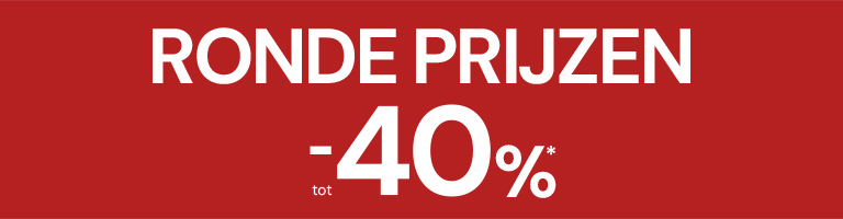 Ronde Prijzen tot -40%* off