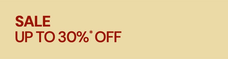Sales up to 30% off