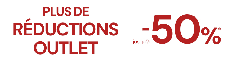 Outlet Extra Savings up tpo 50%* off