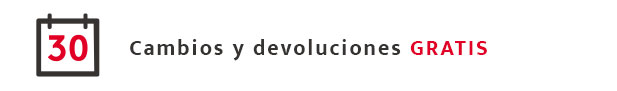 Cambios y devoluciones gratis
